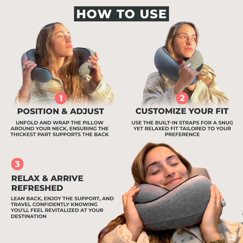 Linoxera™ Travel Neck Pillow